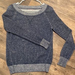 🔥🔥 (3/$20) 
Gap Grey/Blue Size XS Wool like Casual Sweater - Super Soft